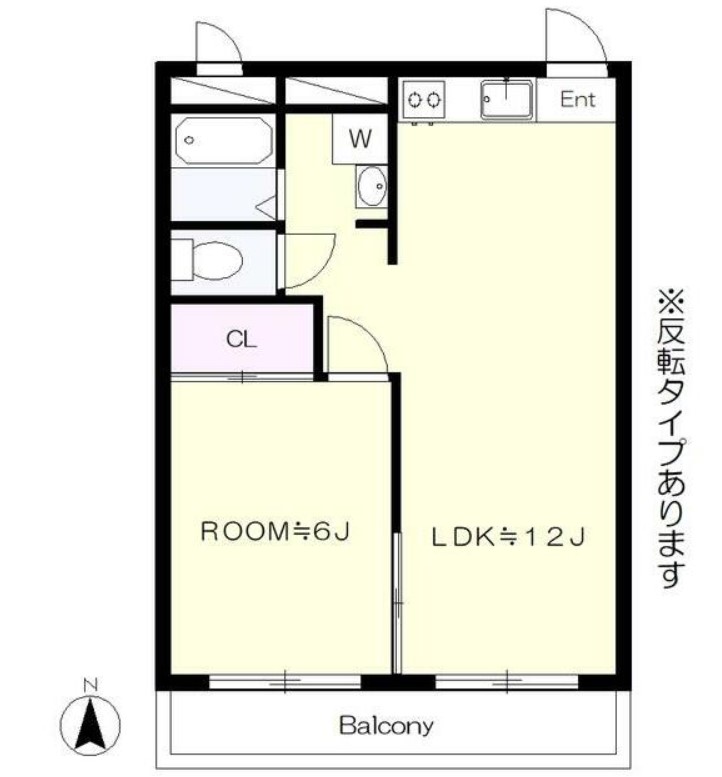 BOUGAKUマンションの間取り