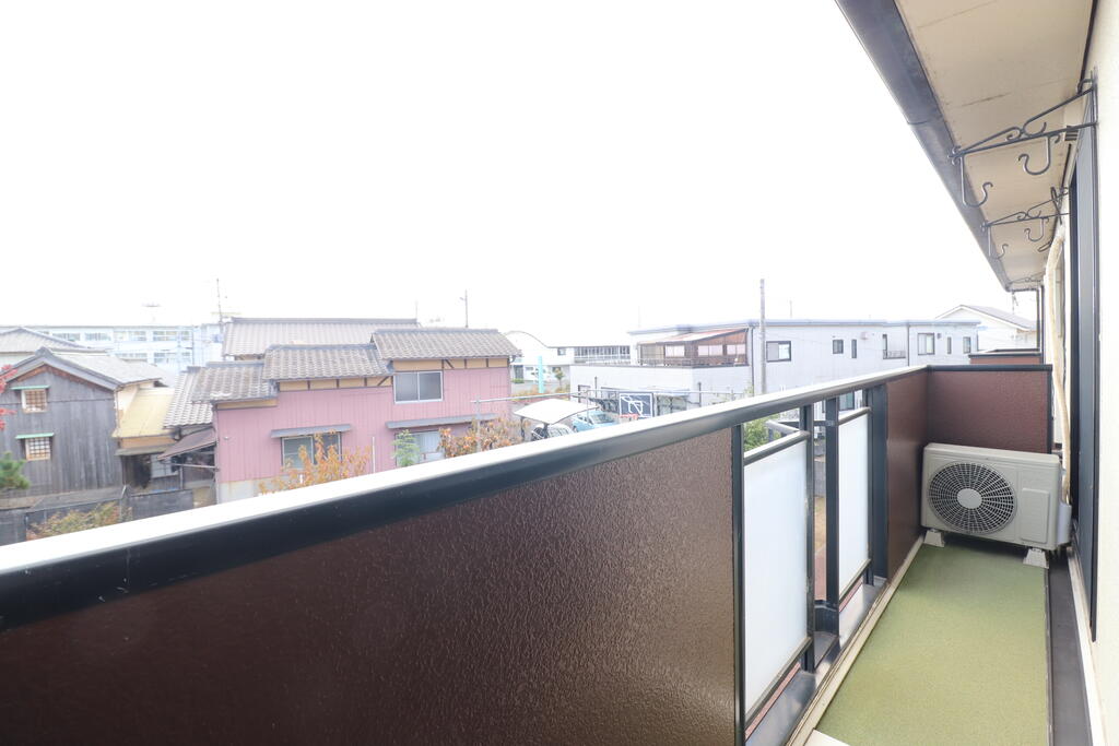 バルコニー　眺望もばっちり