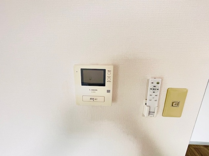 セキュリティ　モニター付きで安心