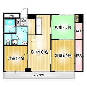 シンエーハイツ千種の間取り