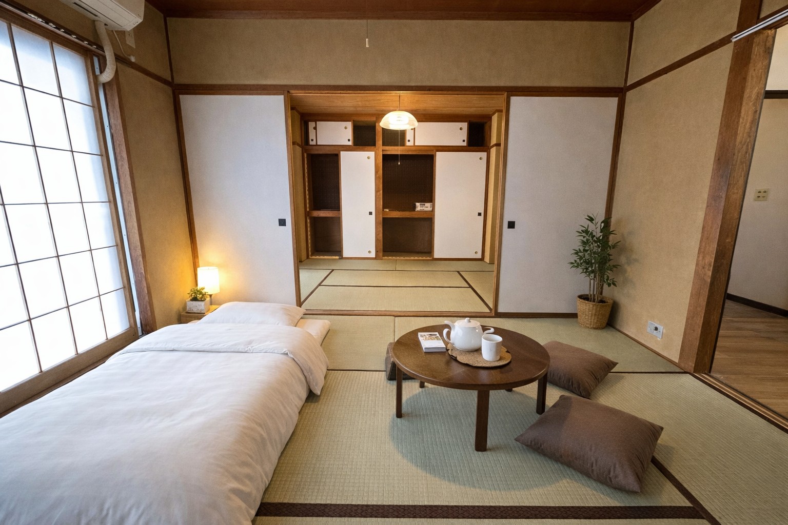 居室・リビング　和室6帖　家具配置イメージです！和が好きな方におすすめ