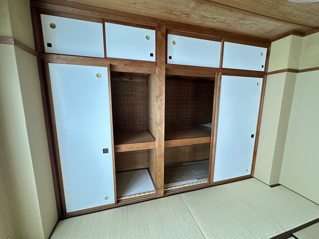 収納　広々！押入
