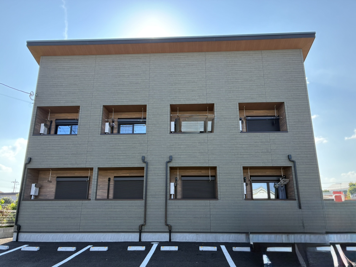 建物外観　多古中心部にほど近く、周辺環境は良好です！