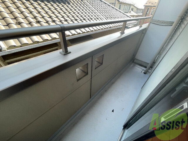 バルコニー　バルコニーは洗濯物がしっかり干せそうな広さです。