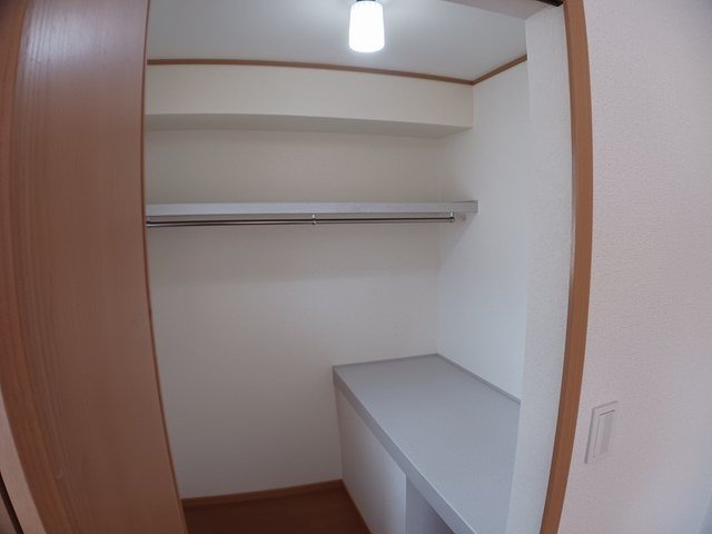 収納　十分な収納スペースがあります