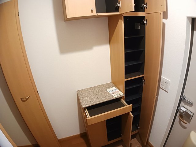玄関　落ち着いた玄関です