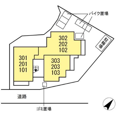 その他　D Paina Hino　区画図
