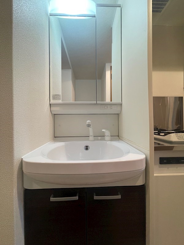 洗面設備　※同タイプの他のお部屋です