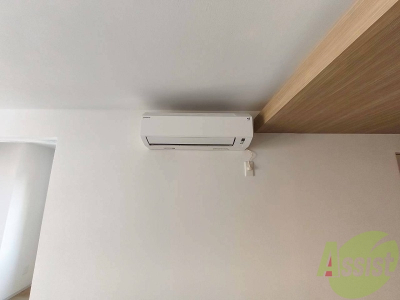 その他設備　リビングにはエアコンがあります！夏も快適です！