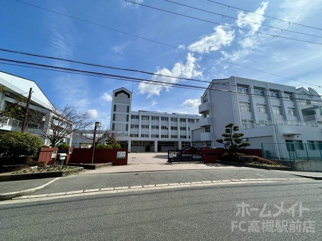 中学校　高槻市立阿武山中学校（中学校）まで849m