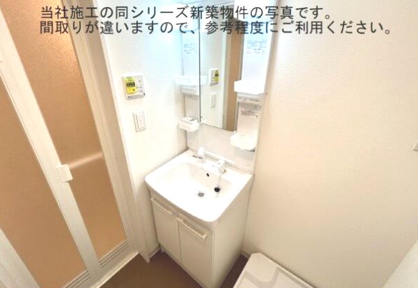 洗面設備　同メーカー施工例参考イメージ画像