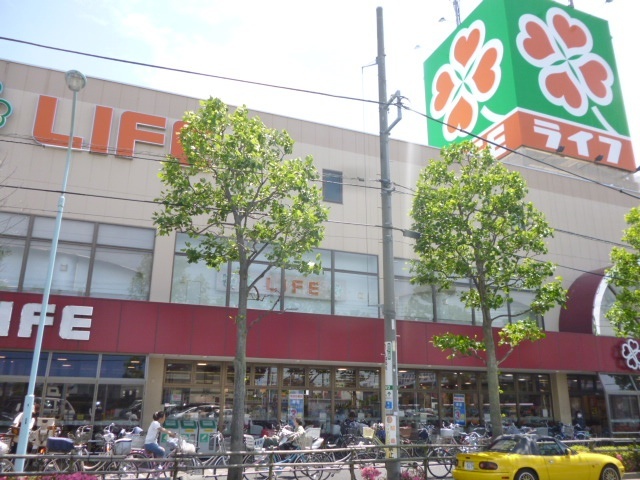 スーパー　ライフ鹿骨店（スーパー）まで430m