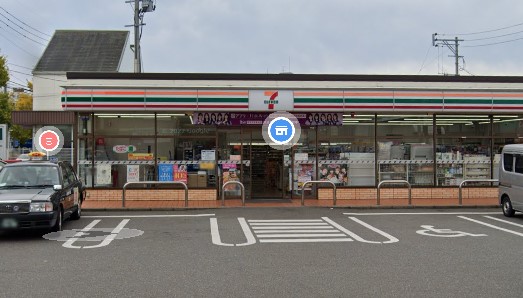 コンビニ　セブン-イレブン 博多東光寺町店（コンビニ）まで374m