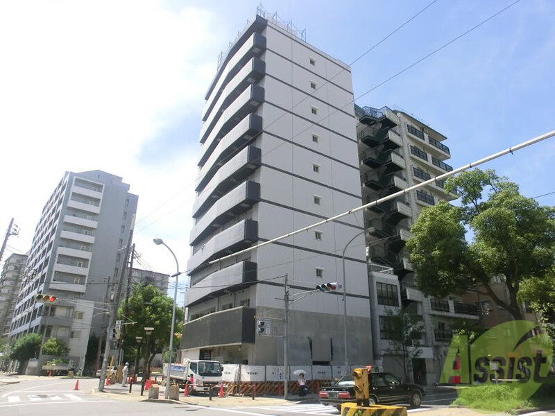 建物外観　分譲賃貸マンション登場です