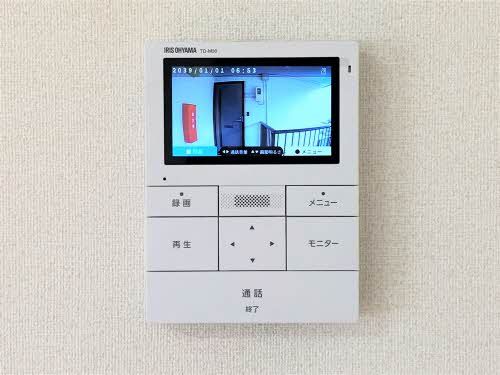 セキュリティ　モニタ付きドアホン