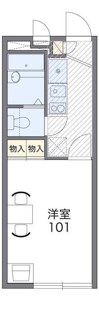 レオパレスchez moiの間取り写真