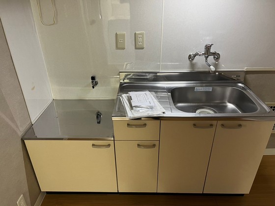 キッチン　※別号室の写真です。