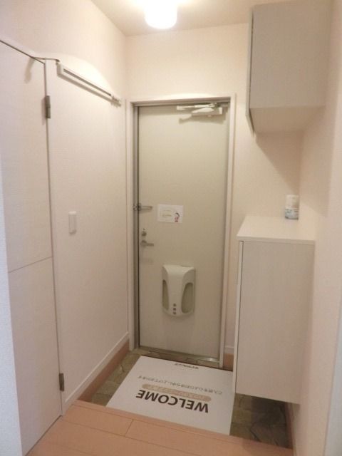 玄関　風通しの良い玄関です