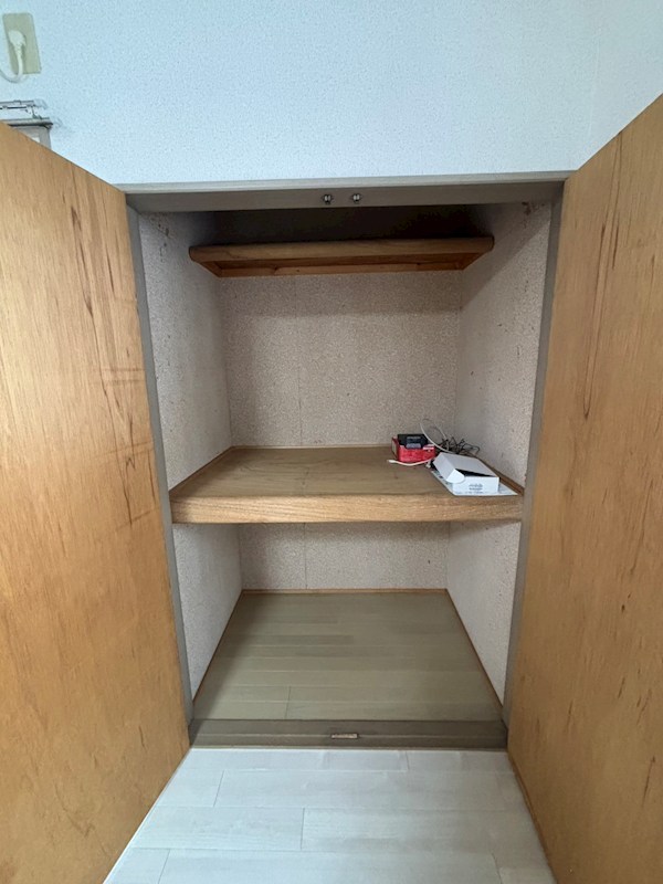 収納　奥行きのある収納スペース！