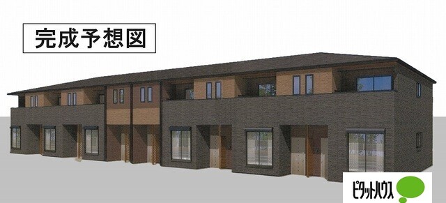 エントランス　建築中