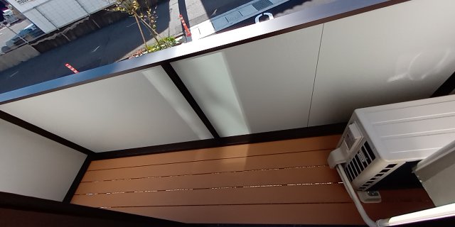 バルコニー　南向き