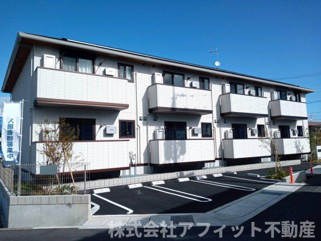 建物外観　アルビオ　B棟・軽量鉄骨造