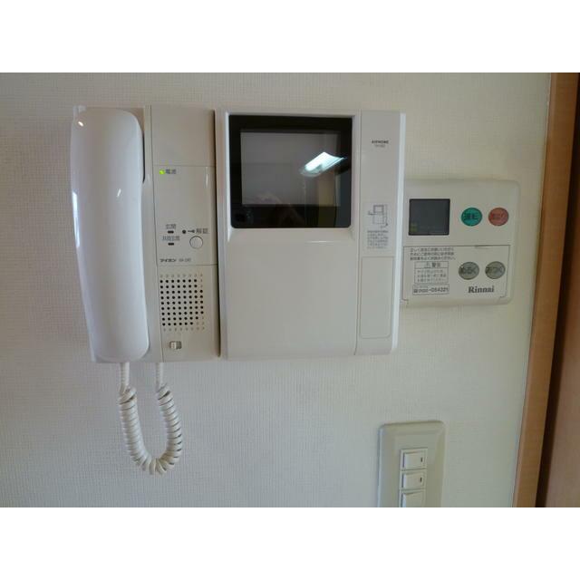 セキュリティ　モニター付インターホンです