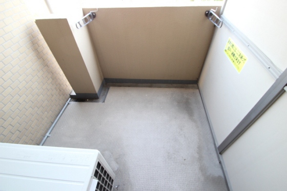 バルコニー　※別号室の写真です