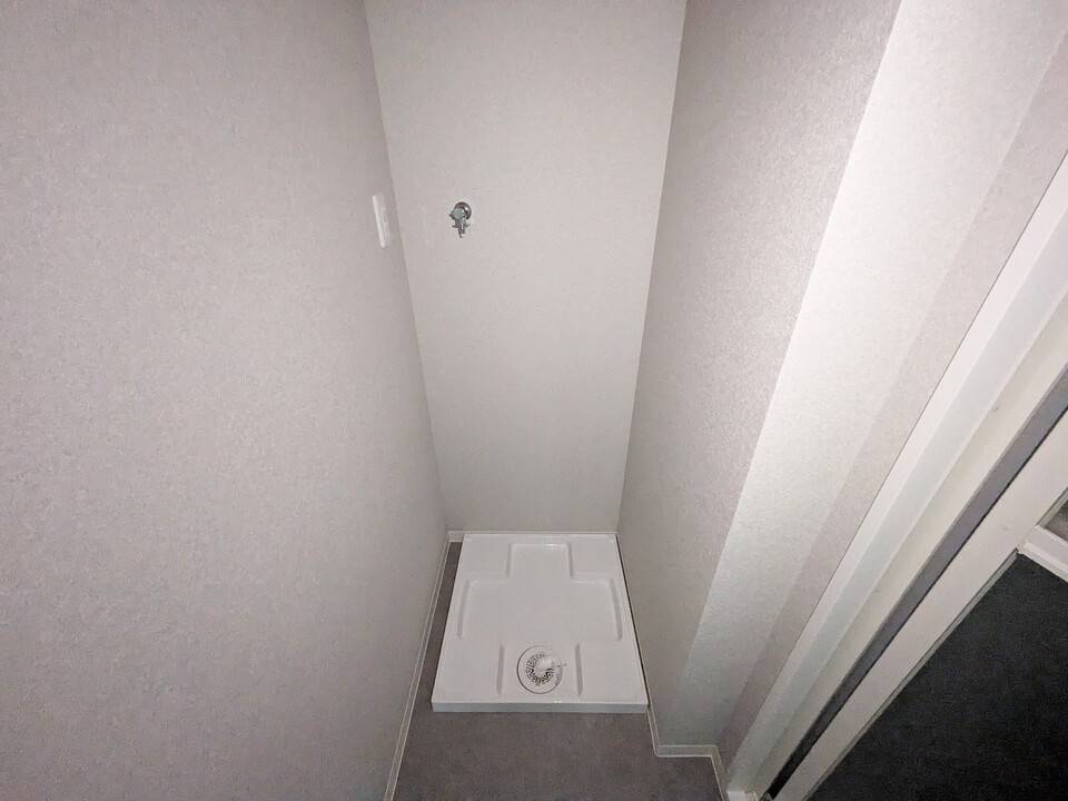 洗面設備　洗濯機置場