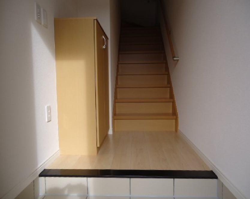 玄関　ゆったりとした玄関です