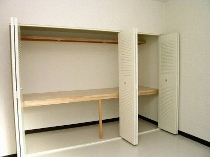 収納　十分な収納スペースがあります