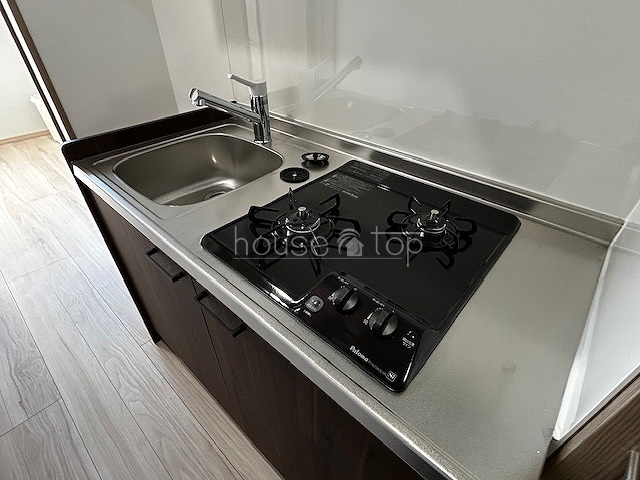 キッチン　◆2口ガスコンロ付きのシステムキッチン♪