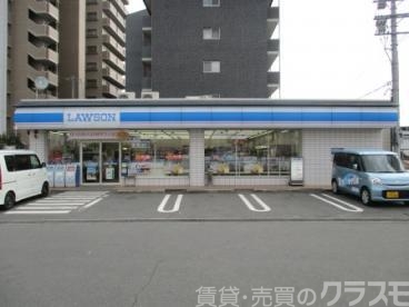 コンビニ　ローソン西京極佃田店（コンビニ）まで80m