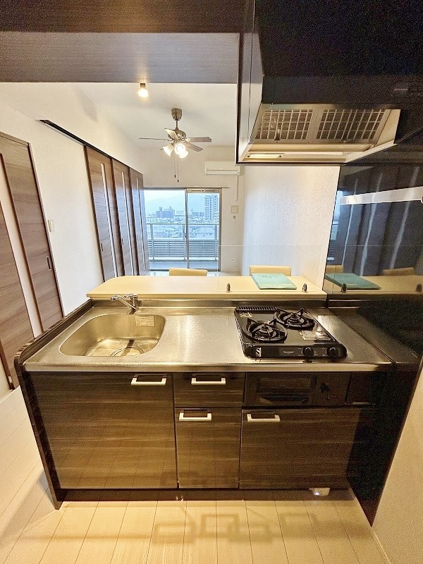 キッチン　★システムキッチングリル付き/２口コンロ★