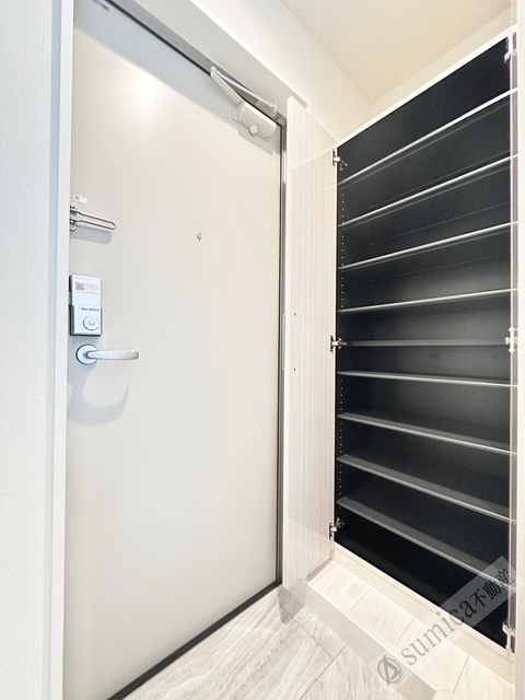 玄関　余るぐらいのシューズボックス、用意しました＾＾