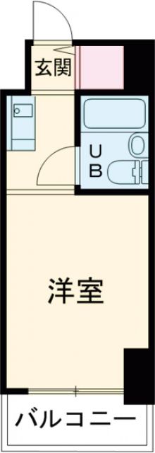 スカイコート下高井戸の間取り写真