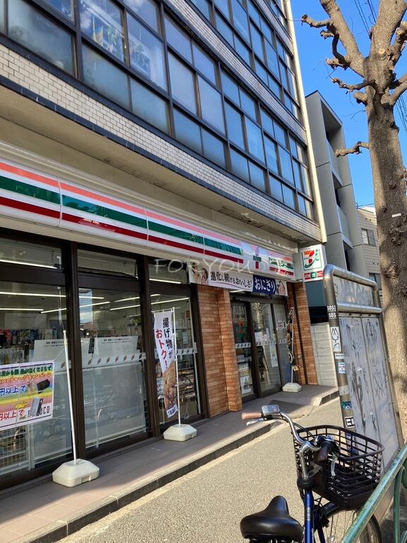 コンビニ　セブンイレブン野沢店（コンビニ）まで18m