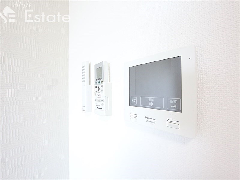 セキュリティ　モニター付きインターホン