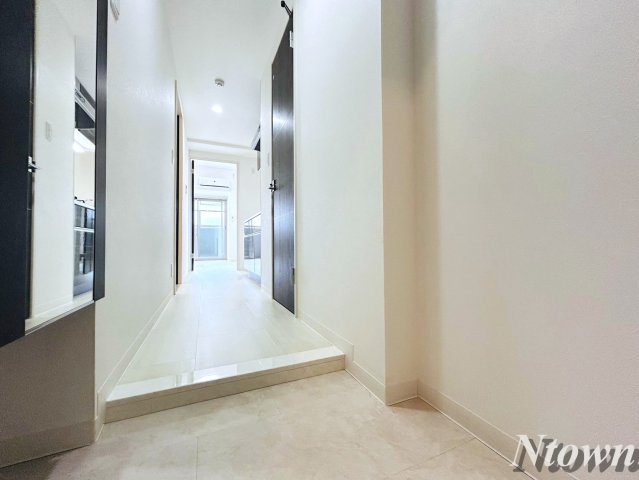 玄関　明るい玄関です