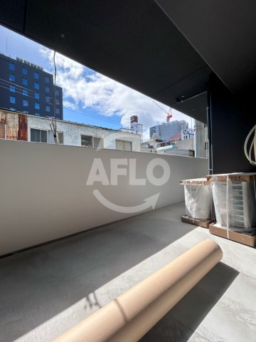 バルコニー　ラフェリーチェ難波　バルコニー