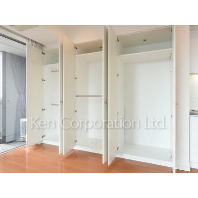 収納　同タイプ14階のお部屋を撮影。仕様が異なることがあります。