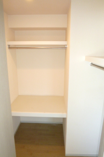 収納　たっぷりとした収納スペースです