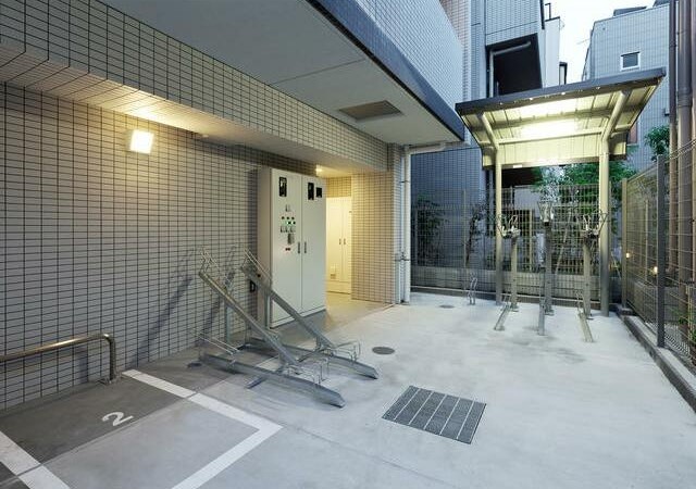 駐車場　駐輪場