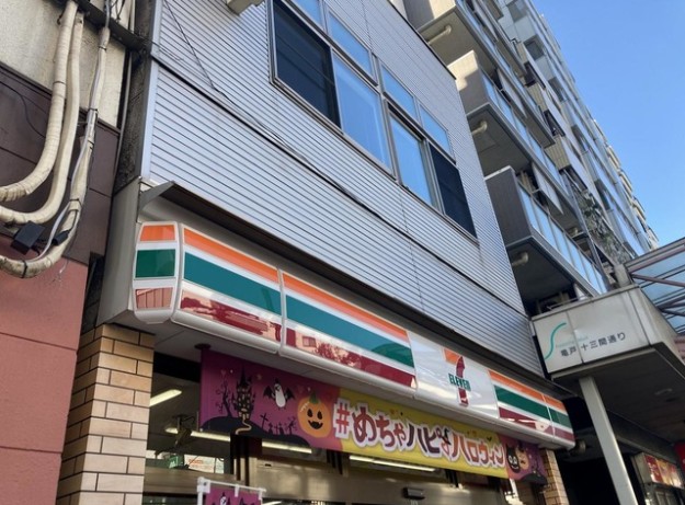 コンビニ　セブンイレブン亀戸十三間通り店（コンビニ）まで91m