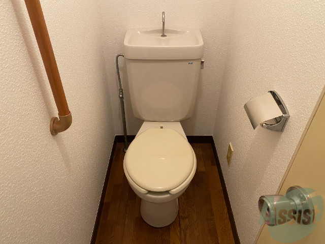 トイレ　トイレも広さ十分で、ゆったりできそうですね