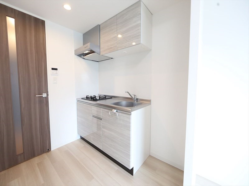 キッチン　システムキッチン（ガス2口コンロ付）