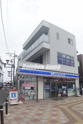 コンビニ　ローソン 新河岸駅西口店（コンビニ）まで684m