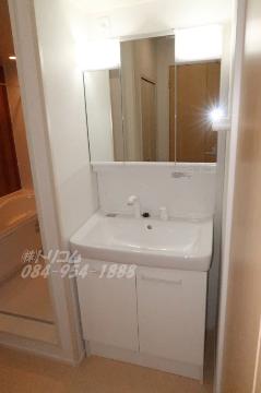 洗面設備　洗髪洗面化粧台