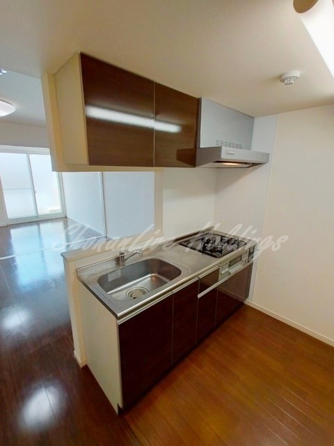 キッチン　二口コンロ付きキッチン♪