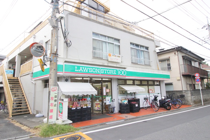 コンビニ　ローソンストア100LS東村山萩山店（コンビニ）まで41m